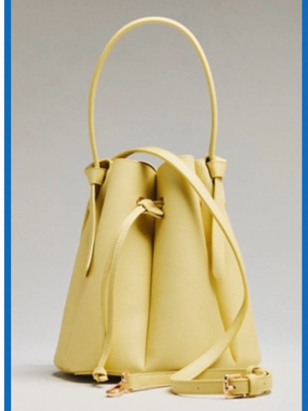 Anthropologie Laguna Cinched Vegan Leather Bucket Bag
Melie Bianco